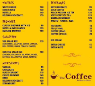 The Coffee menu 3