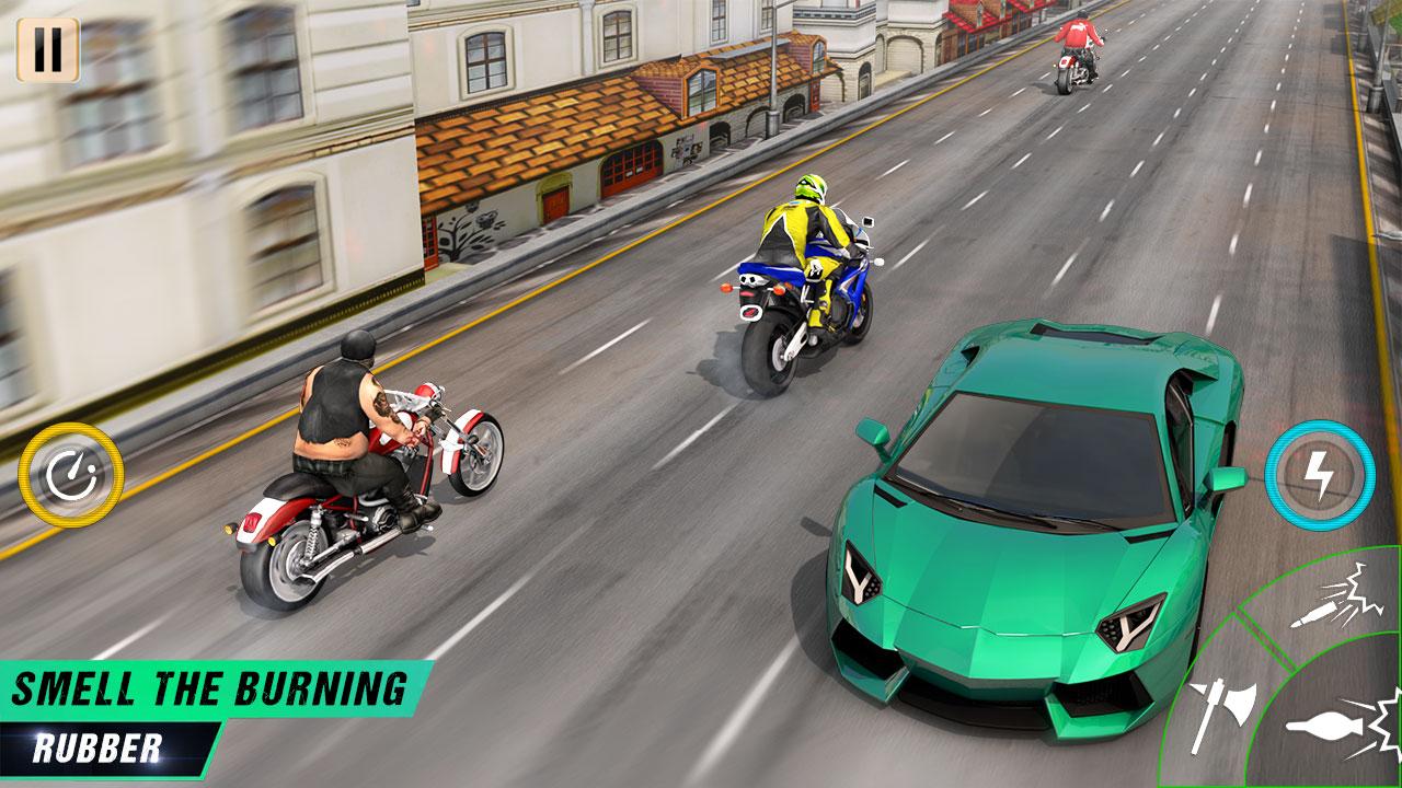 Vr traffic bike racer ultimate tricky stunt racing simulator game