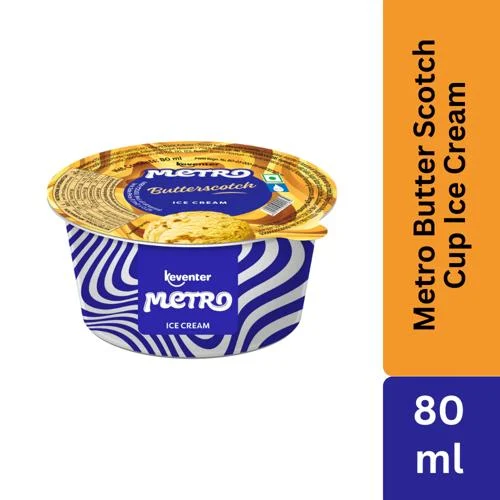Butterscotch Cup Ice Cream (Serving 80 Ml)