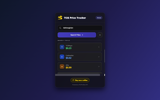 Price Tracker for YGO TCG screenshot 2