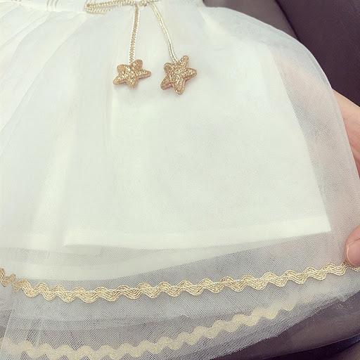 Title 6, Baby Gauze Dress Summer Western Style Tulle Tut...