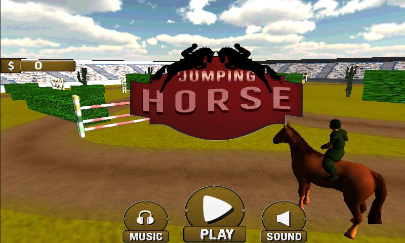 Horse Jumping Game 3D 2015-16 Screen 1