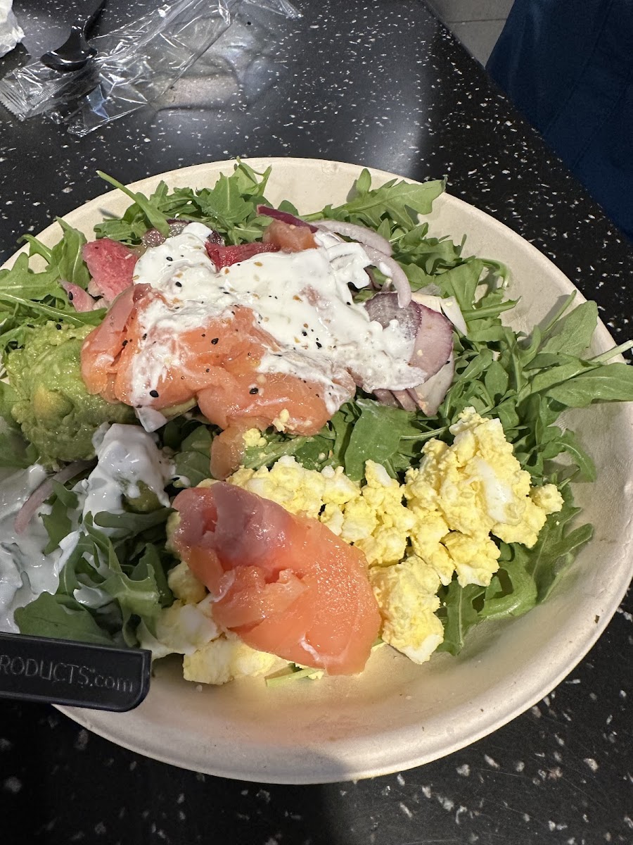 Salmon/Lox bowl