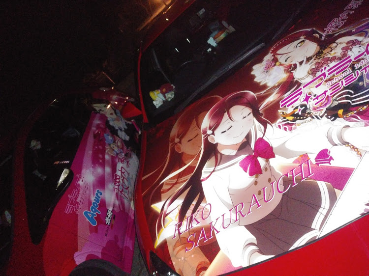 BRZのラブライブサンシャイン・痛車・ようりこ・痛車コラボに関するカスタム事例の投稿画像16枚目