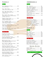 The Bread Basket menu 1