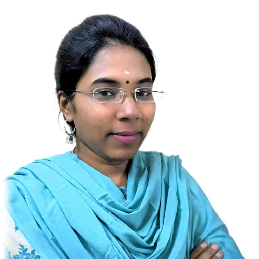 Mrs. Mallikeswari. V, Mrs. Mallikeswari. V is an ambitious and responsible Science Faculty with experience in CBSE, IB, and ICSE. She has excellent presentation, analytical, and time-management skills. With four years' experience in teaching, Mrs. Mallikeswari. V has expertise in creating explanatory videos and pictures, teaching students through live classes, and handling and grading students' exams. She holds a B.Tech in Biotechnology, an M.Tech in Industrial Biotechnology, and a B.Ed. She has attended numerous workshops and presented several seminars on a range of topics, such as Biochemistry, Molecular Biology, and Downstream processing. Her interests include Biochemistry and Downstream processing. In her free time, Mrs. Mallikeswari. V enjoys playing Chess and Shuttle.