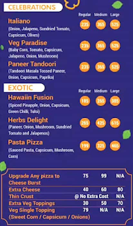 Supista Pizzeria menu 1