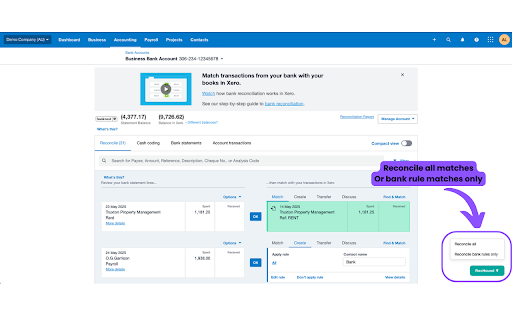 Xero Bulk Reconciler