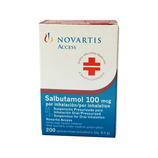 Salbutamol Novartis 100Mcg/Dosis Novartis