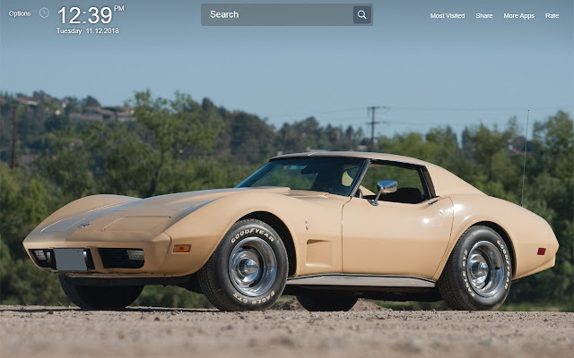 Corvette Wallpapers New Tab Theme