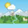 Animated Landscape Weather Live Wallpaper FREE icon