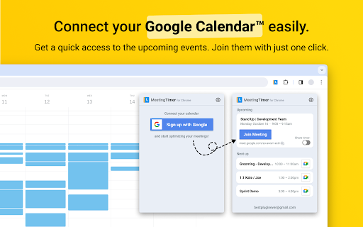 Meeting Timer - for Google Meet