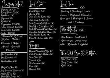 Cafe Arzoo menu 