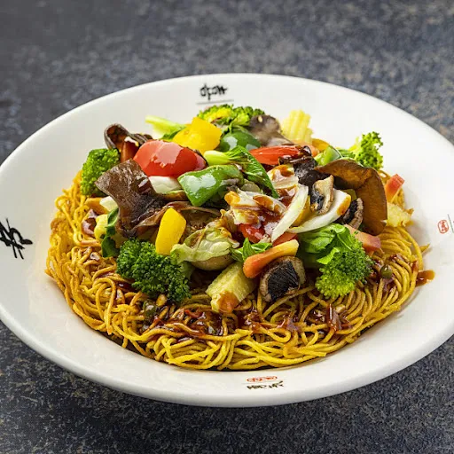 Chicken Pan Fried Noodles