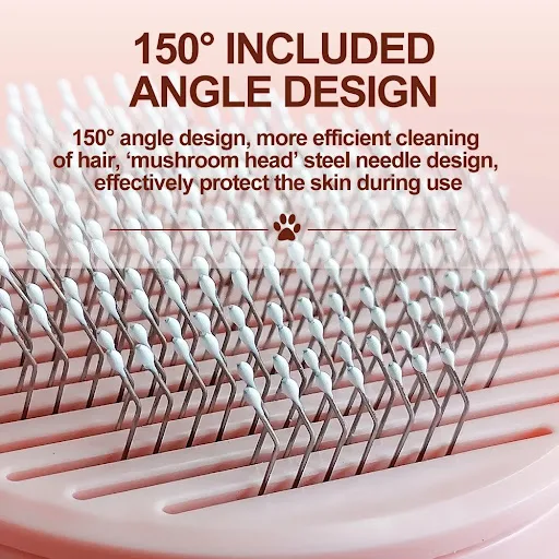 Cat Brush Pet Comb Hair Removes Dog Hair Comb For Cat Dog Grooming Hair Cleaner Cleaning Beauty Slicker Brush Pet Suppli