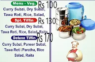 Neha Tiffin Home Made Food menu 1