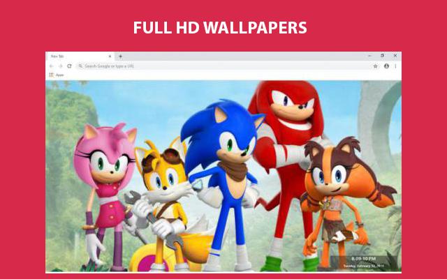 Sonic Dash 2 Wallpapers and New Tab