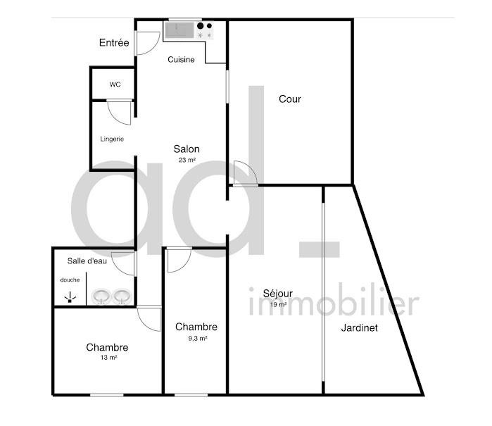 Vente appartement 3 pièces 71 m² à La Rochelle (17000), 435 000 €