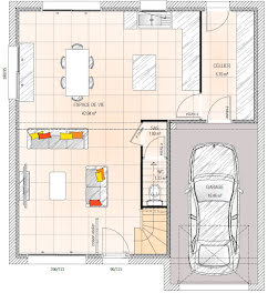 maison neuve à Jarzé (49)