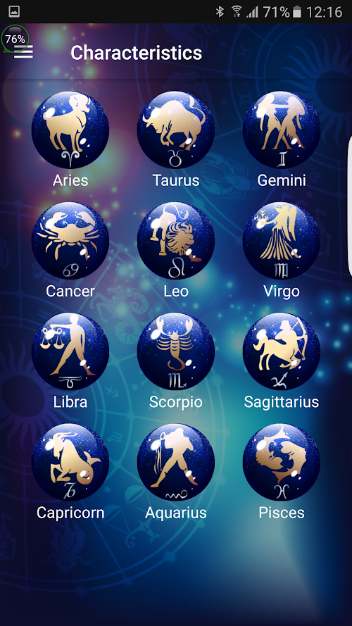 Android application Daily Horoscope Sign screenshort
