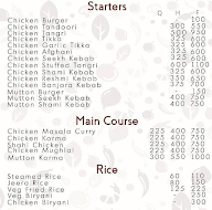 Kurries N Cebabs menu 2