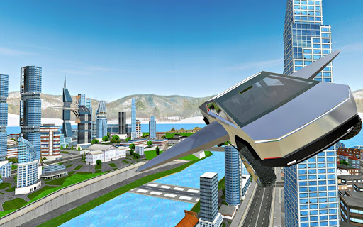 Screenshot Modern Flying Car Driving Sim