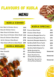 Flavours of Kudla menu 1
