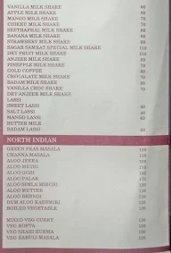 Sagar Samrat menu 4