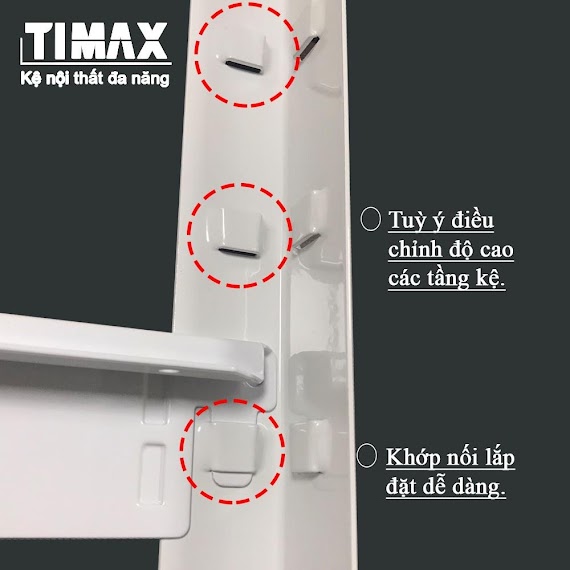 Kệ Đa Năng Phòng Làm Việc Timax, Thép Cường Lực Posco Siêu Dày 1.8Mm Chắc Chắn, Sơn Tĩnh Điện 3 Lớp Siêu Bền