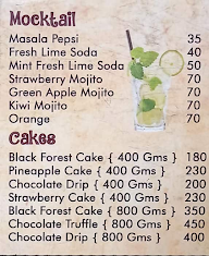 Verma's Cafe menu 7