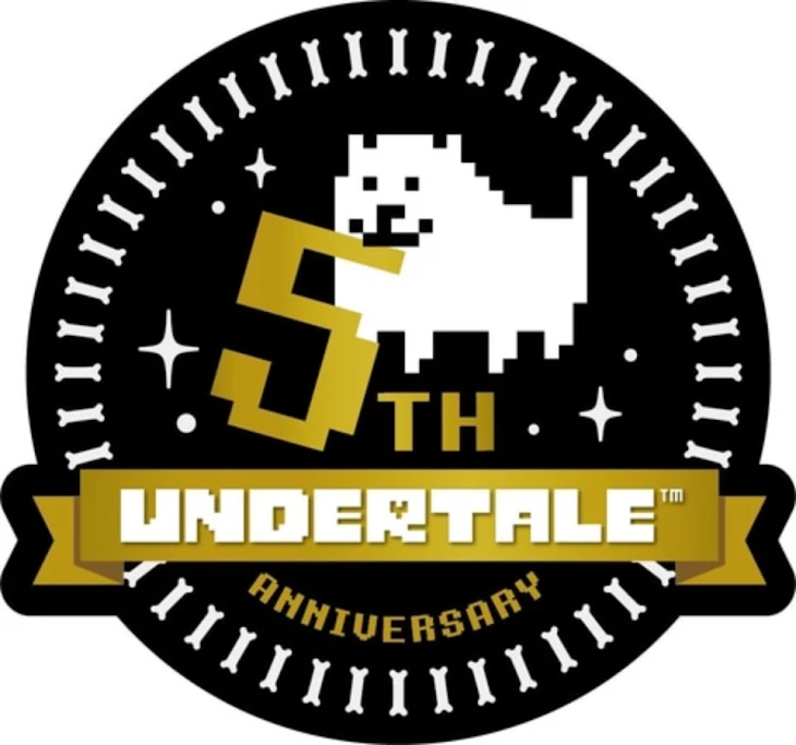 「Undertale 5th anniversary」のメインビジュアル