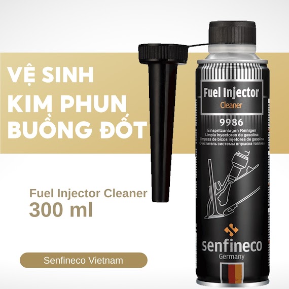 Dung Dịch Ve Sinh Buong Đot Kim Phun Ô Tô Senfineco 9986 Fuel Injector Cleaner Dung Tích 300Ml