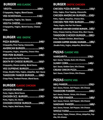 Mumbai Food Adda menu 