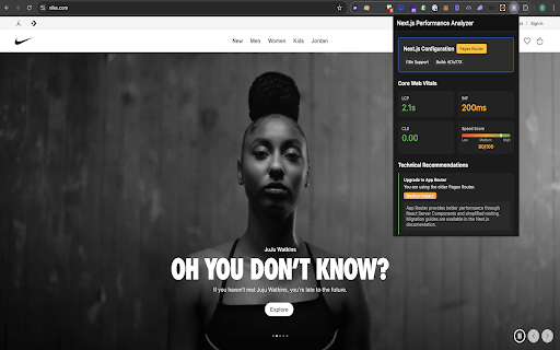 Next.js Performance Analyzer