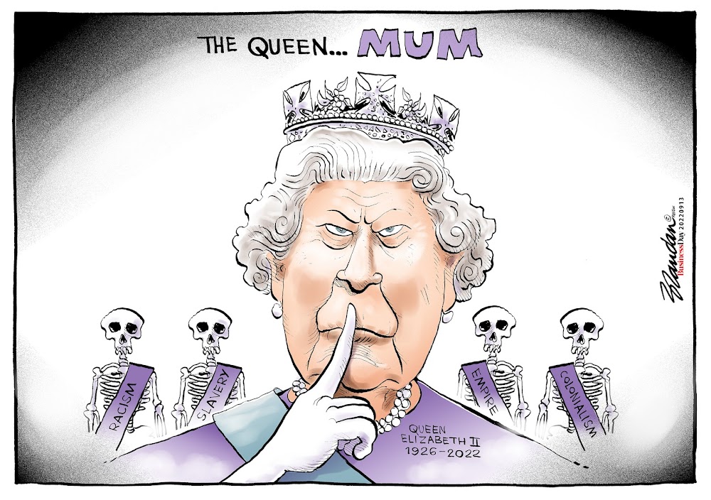 Cartoon Queen Mum