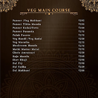 The Real Pune menu 3