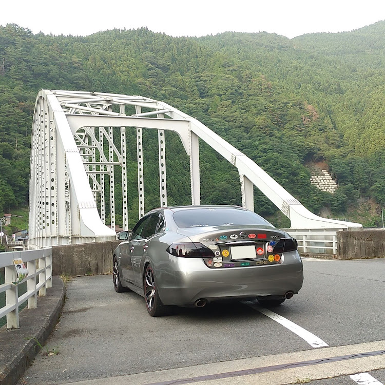 フーガの奈良県五條市大塔町・猿谷貯水池・中原橋・天の川と中原川・猿谷ダムに関するカスタム事例の投稿画像8枚目