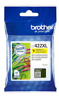 Blekk BROTHER XL LC422XLY Gul (Org.nr.LC422XLY)