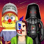 Cover Image of ดาวน์โหลด Scary Clown Sponge Vader Neighbor. Escape 1.10 APK