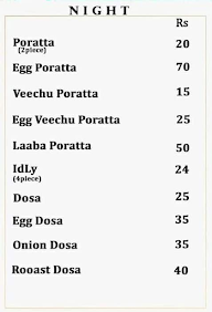 Sri Kaliyappa menu 5