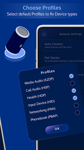 Screenshot Bluetooth Device Auto Connect