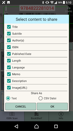 ISBN Scan