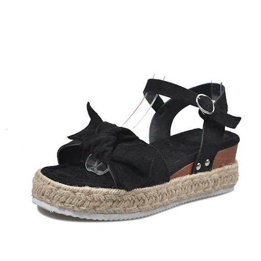 Title 4, Womens Flat Sandals with Hemp Rope Comfortable...