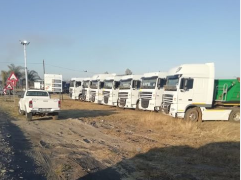 Limpopo police arrested 14 illegal miners and confiscated eight trucks with trailers laden with chrome worth an estimated R15m in the Thabazimbi area on Friday.