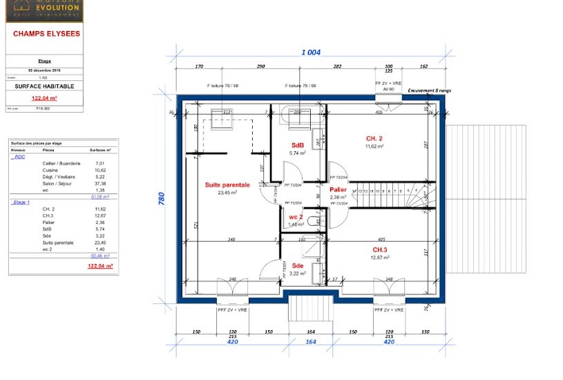  Vente Terrain + Maison - Terrain : 1 650m² - Maison : 122m² à Baulne (91590) 