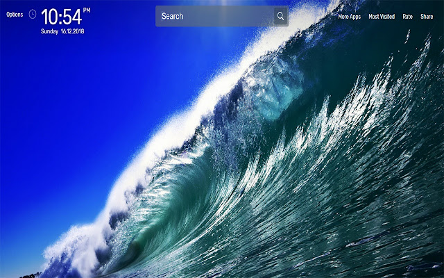 Wave Wallpapers NewTab Theme