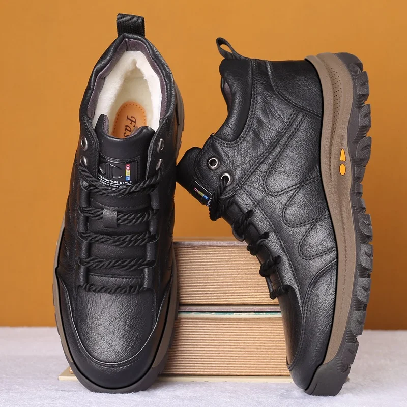 Plus fluwelen warme dikke hoge katoenen schoenen. Geniet van warmte en comfort voor je voeten tijdens de koude wintermaanden.