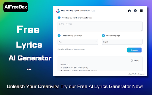 AI Songtekst Generator - Creëer Unieke Lyrics