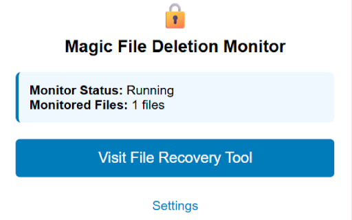 Magic File Deletion Monitor