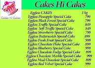 Cakes Hi Cakes menu 4